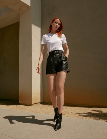 OLIVIA BUTTON SHORTS