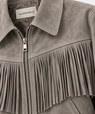 ALESSIA SUEDE FRINGE